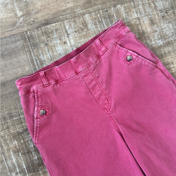 Spanx Stretch Cropped Pant- Wild Rose size medium - Picture 4 of 7